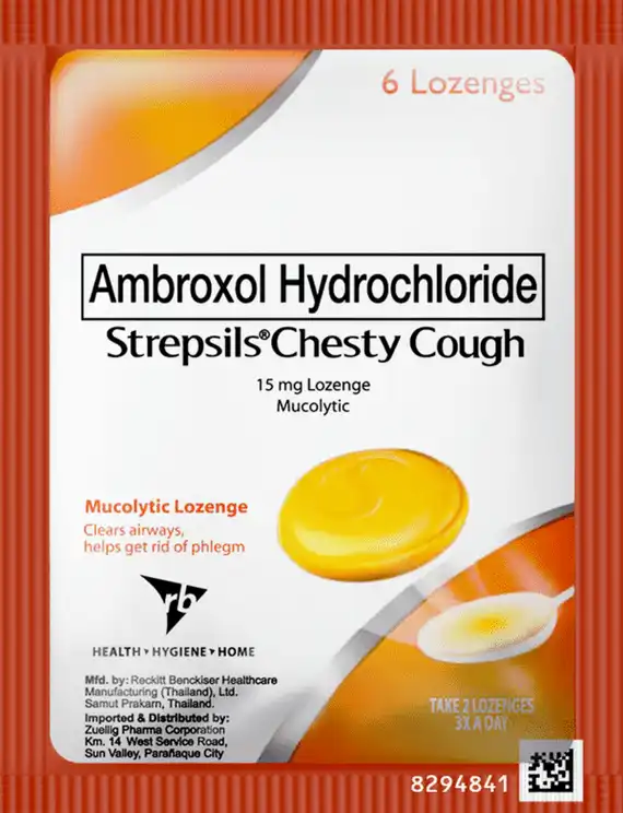 Strepsils Chesty Cough Lozenges 