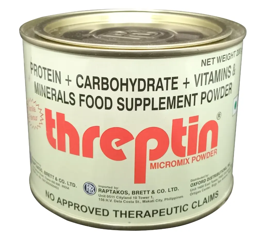 Threptin (protein + carbohydrate + vitamins + minerals) Micromix Powder, 200g