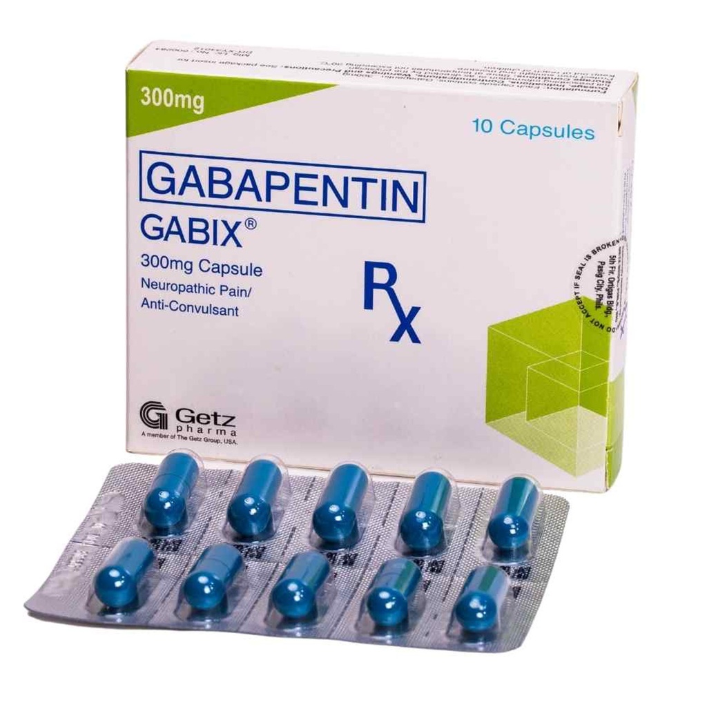 Gabix (Gabapentin) 300mg tablet