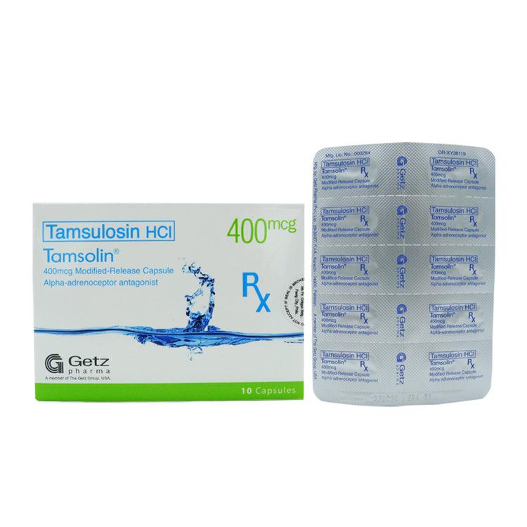 Tamsolin (Tamsulosin) 400mcg capsule