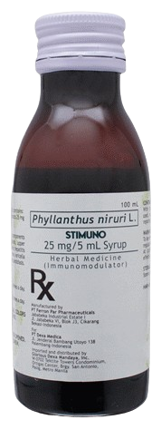 Stimuno 25mg/5ml Syrup 100ml 
