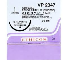Ethicon Vicryl 1-0 