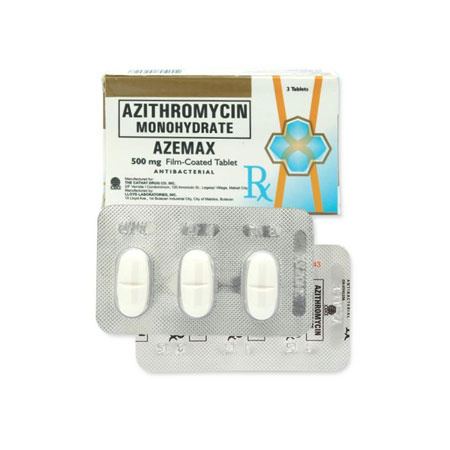 Azemax (Azithromycin) 500mg Tablet