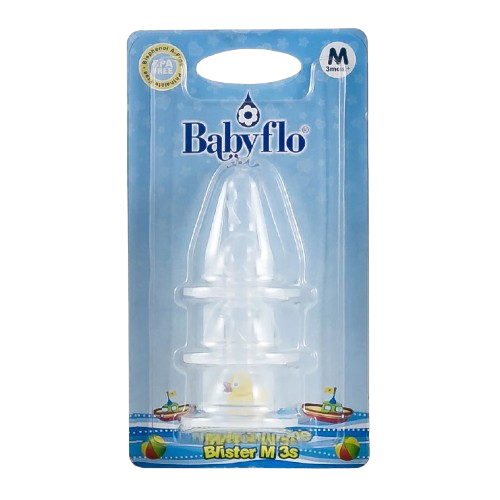 Babyflo Silicone Nipple M 