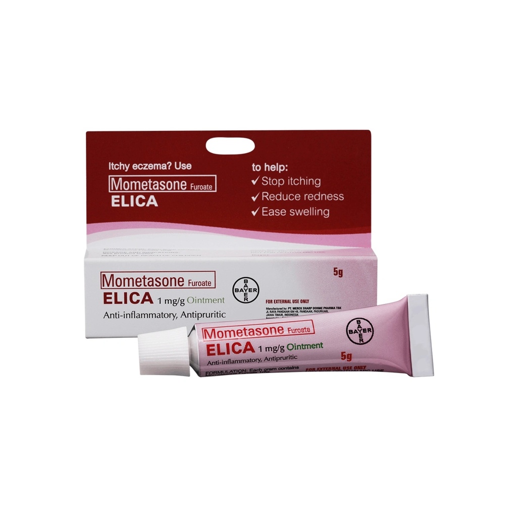 Elica (Mometasone Furoate) 1mg/g Ointment 5g 