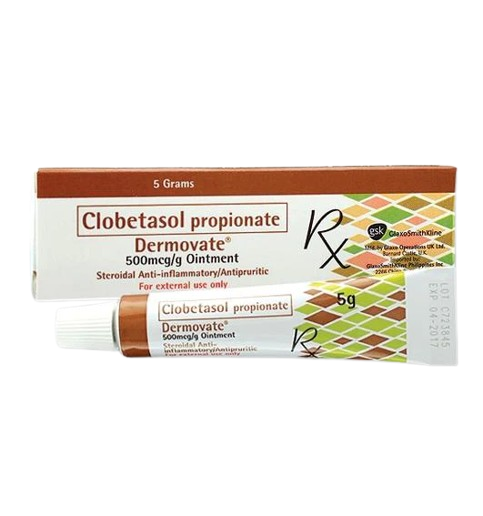 Dermovate (clobetasol propionate) 0.05% ointment 