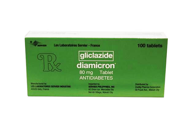 Diamicron (Gliclazide) 80mg tablet