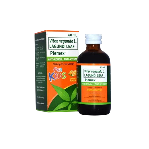 Plemex Kids (Lagundi Leaf) 60ml Syrup