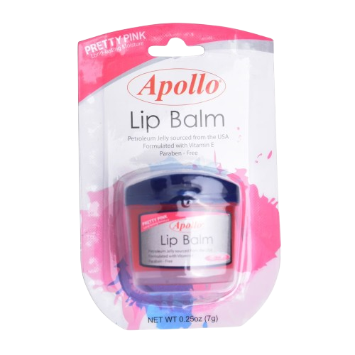 Apollo lip balm (petroleum jelly) pretty pink 7g 