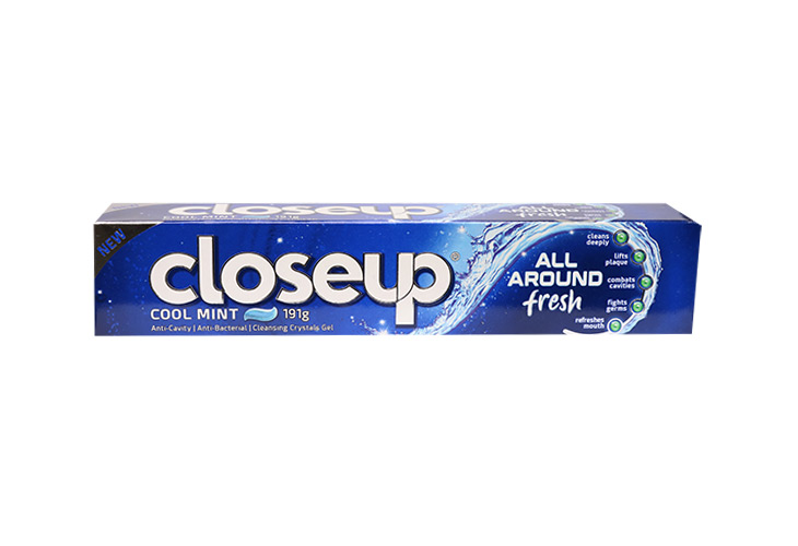 Close Up (Cooling Mint) toothpaste 2x 191g 