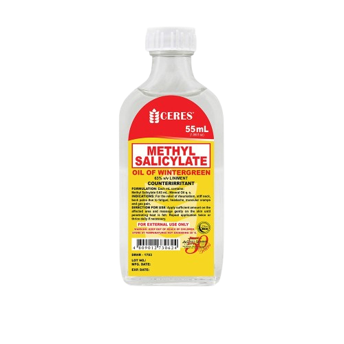Ceres Methyl Salicylate 55ml solution