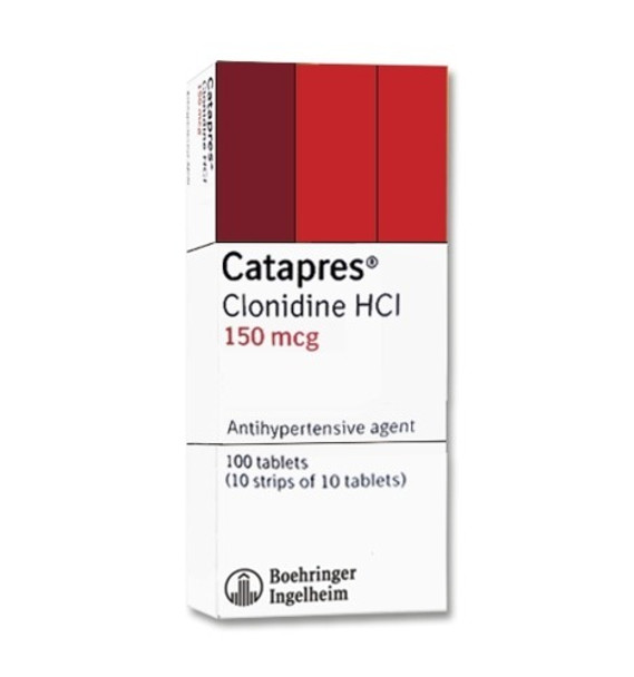 Catapres (Clonidine HCl) 150mcg Tablet