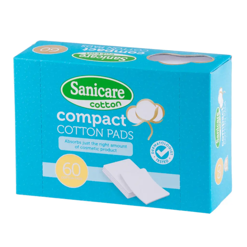 Sanicare Cotton Pads 60's 