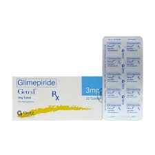 Getryl (Glimepiride) 3mg tablet