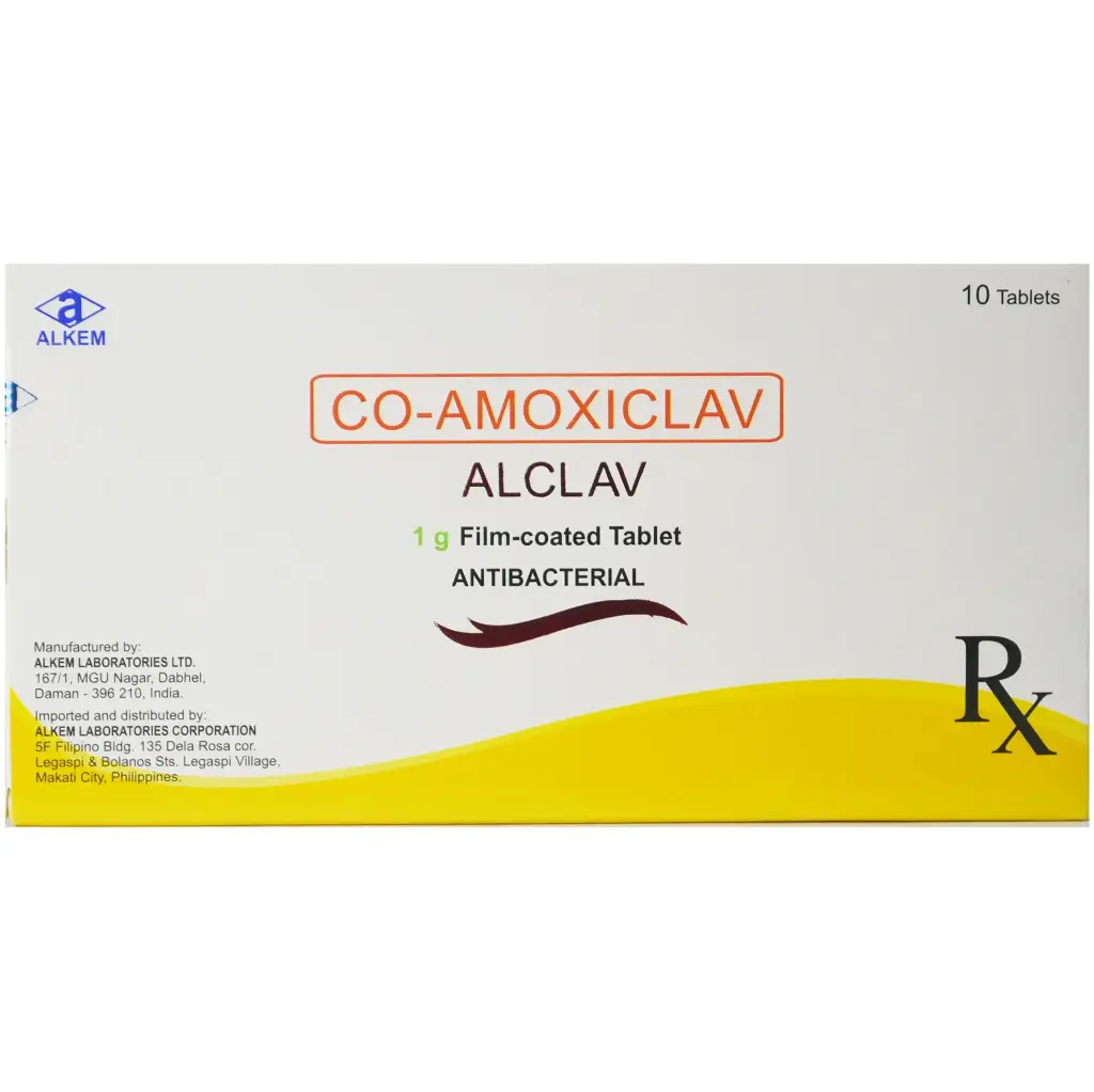 Alclav (co-amoxiclav) 1g tablet