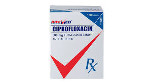 RM Ciprofloxacin (ciprofloxacin hydrochloride) 500mg tablet