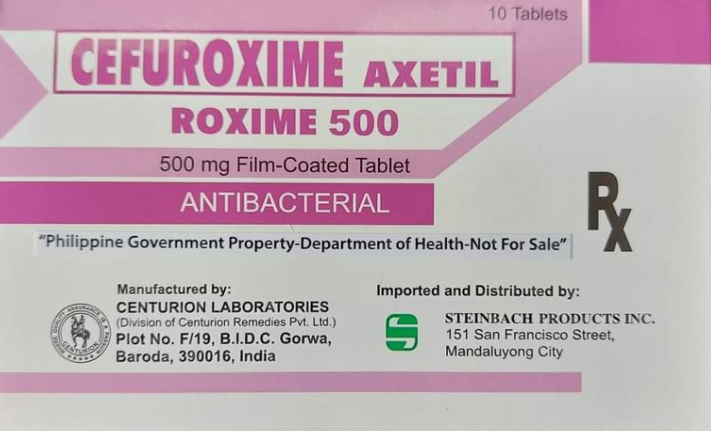 Roxiprime (Cefuroxime) 500mg Tablet