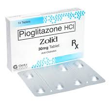Zolid (Pioglitazone HCl) 30mg tablet 