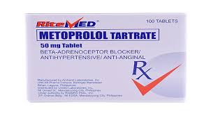 RM Metoprolol (Metoprolol Tartrate) 50mg Tablet