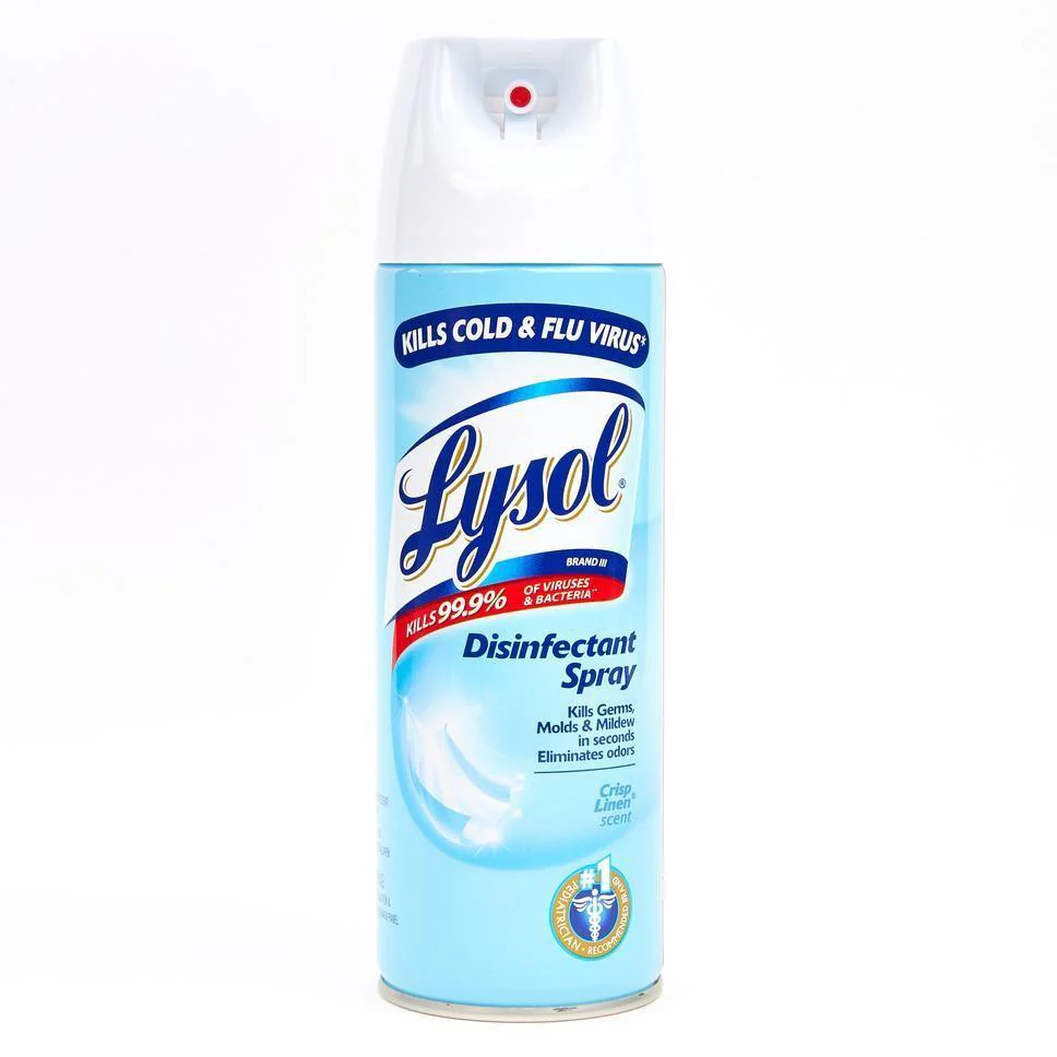 Lysol Disinfectant Spray Crisp Linen 340g