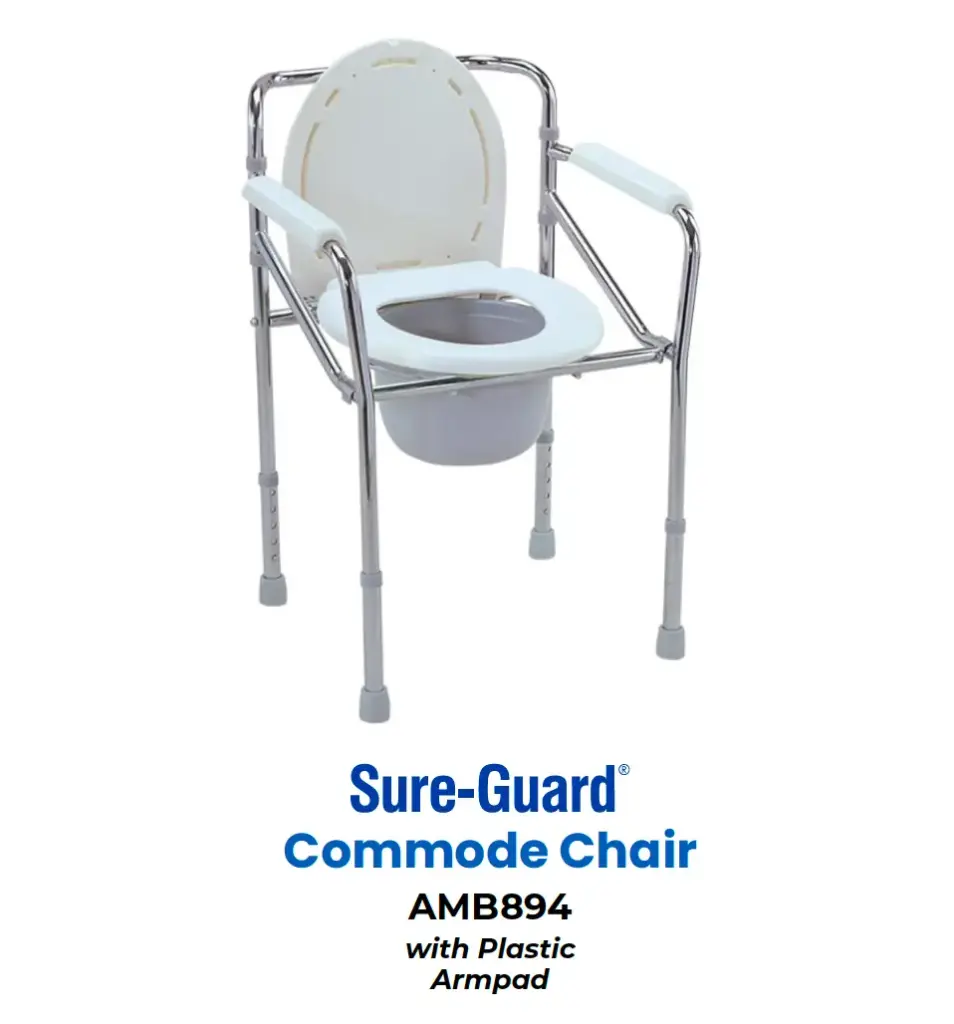 Sureguard Commode Chair AMB894