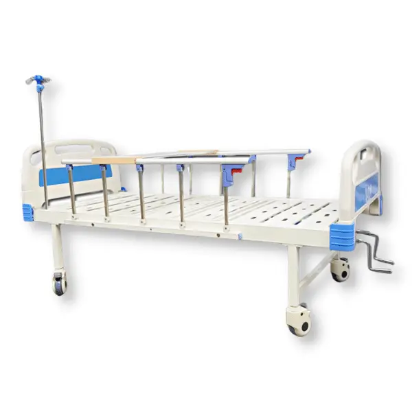 2-Cranks Hospital Bed w/ accessories