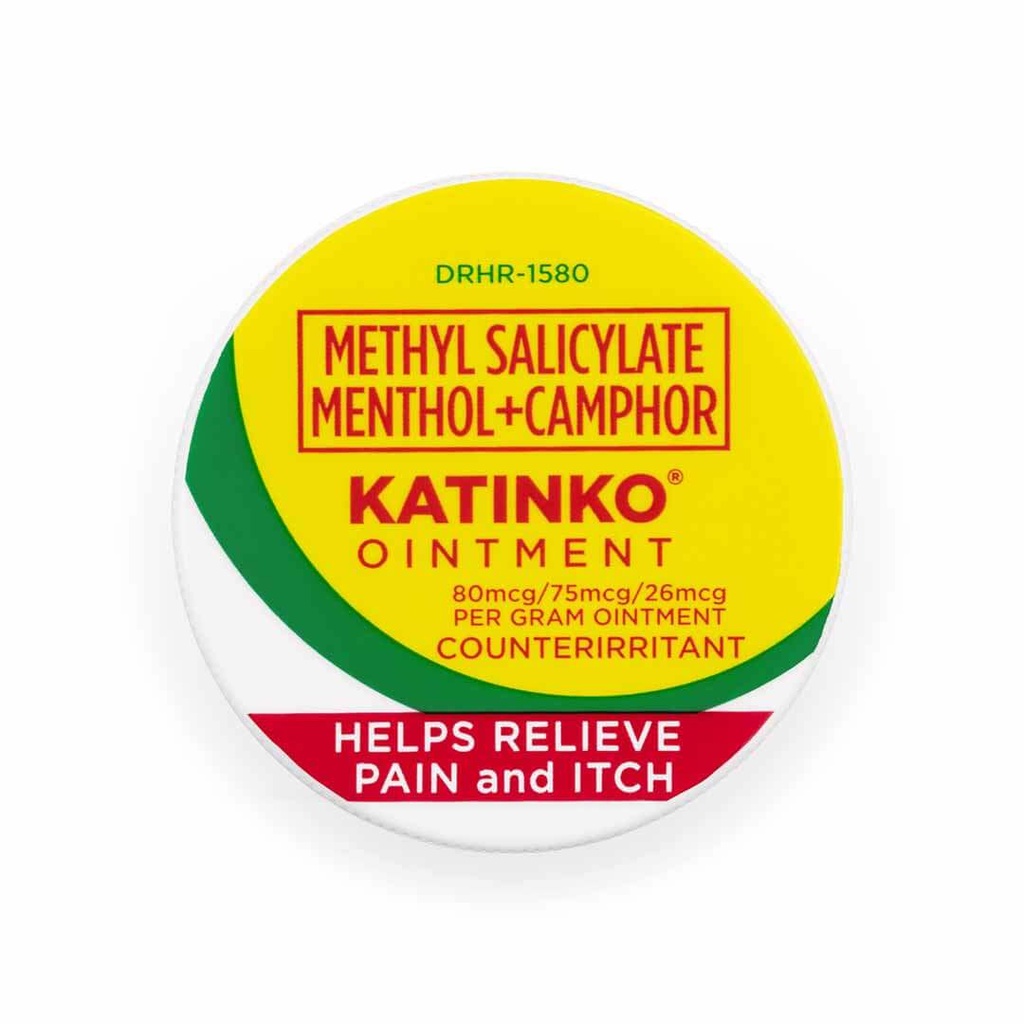 Katinko Balm (methyl salicylate, menthol, camphor) 10g 