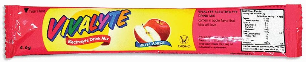 Vivalyte Plus Apple Flavored 4.8g Sachet 