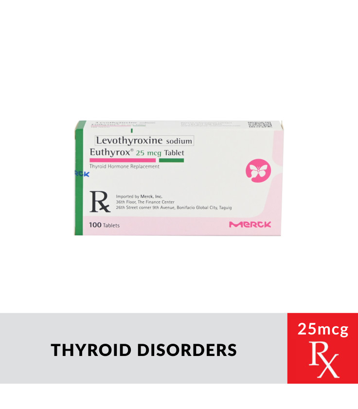 Euthyrox (Levothyroxine) 25mcg tablet