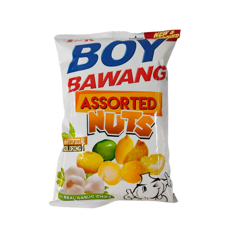 Boy Bawang Assorted Nuts (Garlic Chips) 