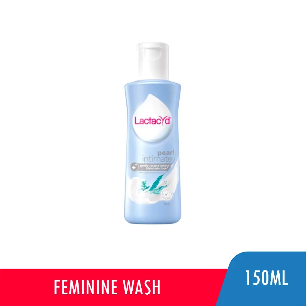 Lactacyd Pearl Intimate Feminine Wash 150ml bottle 