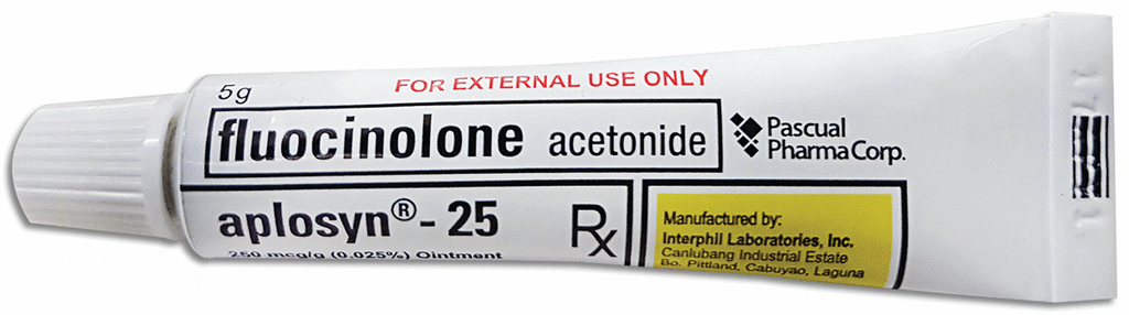 Aplosyn-25 (Fluocinolone) 5g ointment 