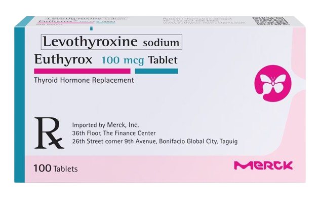 Euthyrox (Levothyroxine) 100mcg tablet