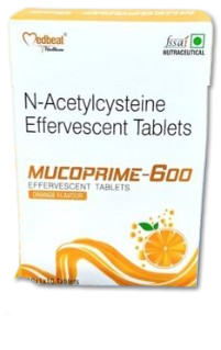 Mucoprime (Acetylcysteine) 600mg Sachet