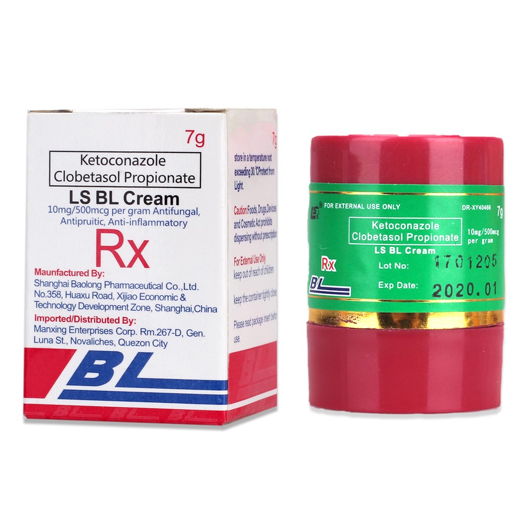 BL Cream (Betamethasone Dipropionate and Clotrimazole) 7g