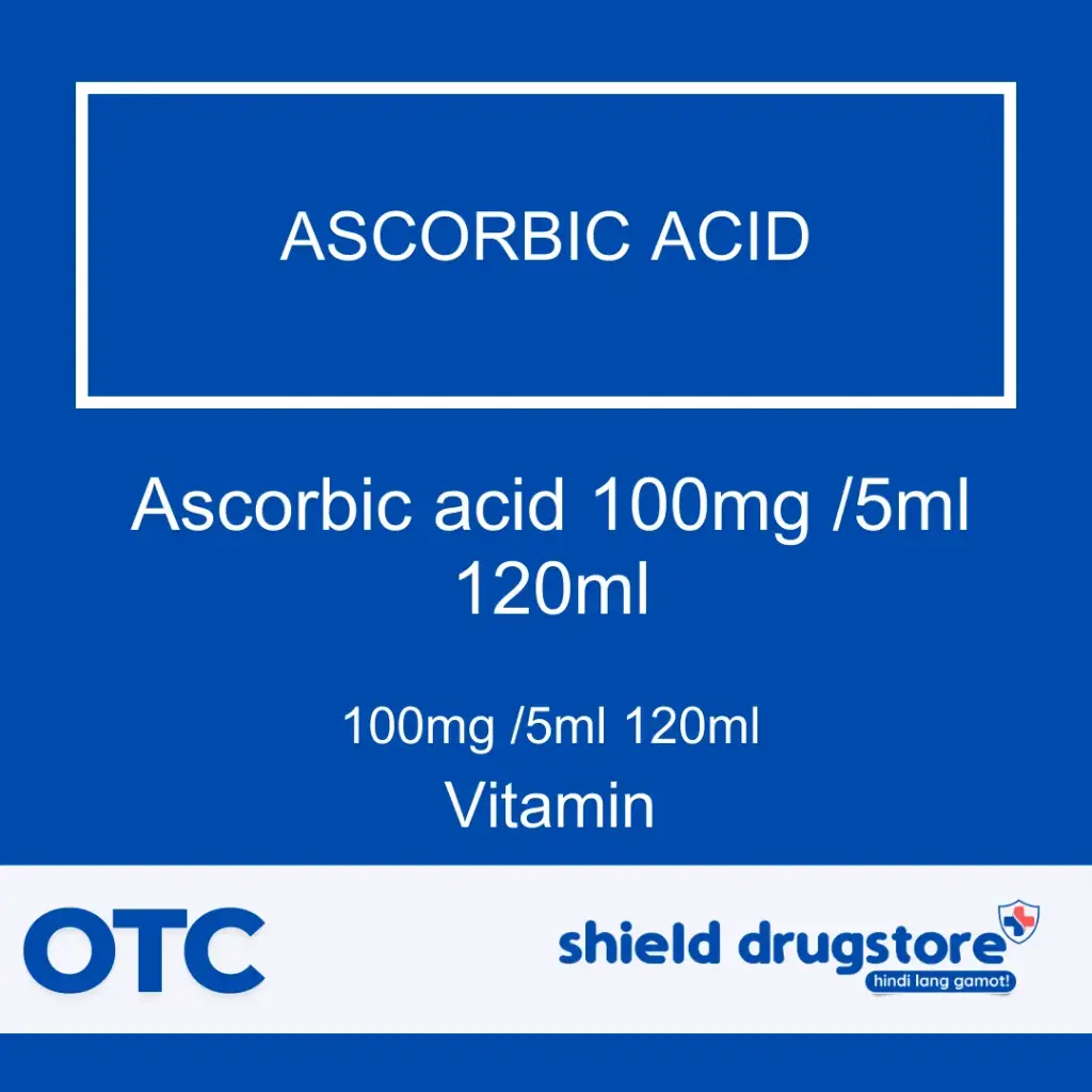 GN-ASCORBIC ACID 100MG /5ML 120ML 