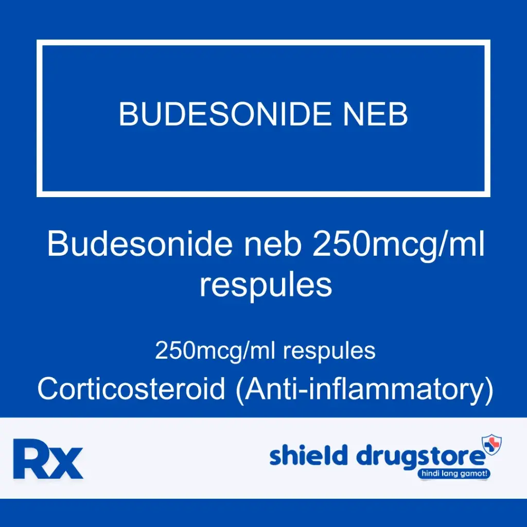 GN-BUDESONIDE NEB 250MCG/ML RESPULES 