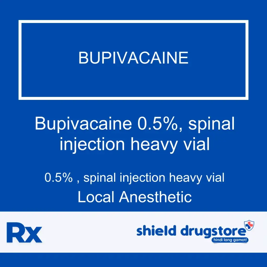 GN-BUPIVACAINE 0.5%, SPINAL INJECTION HEAVY 
