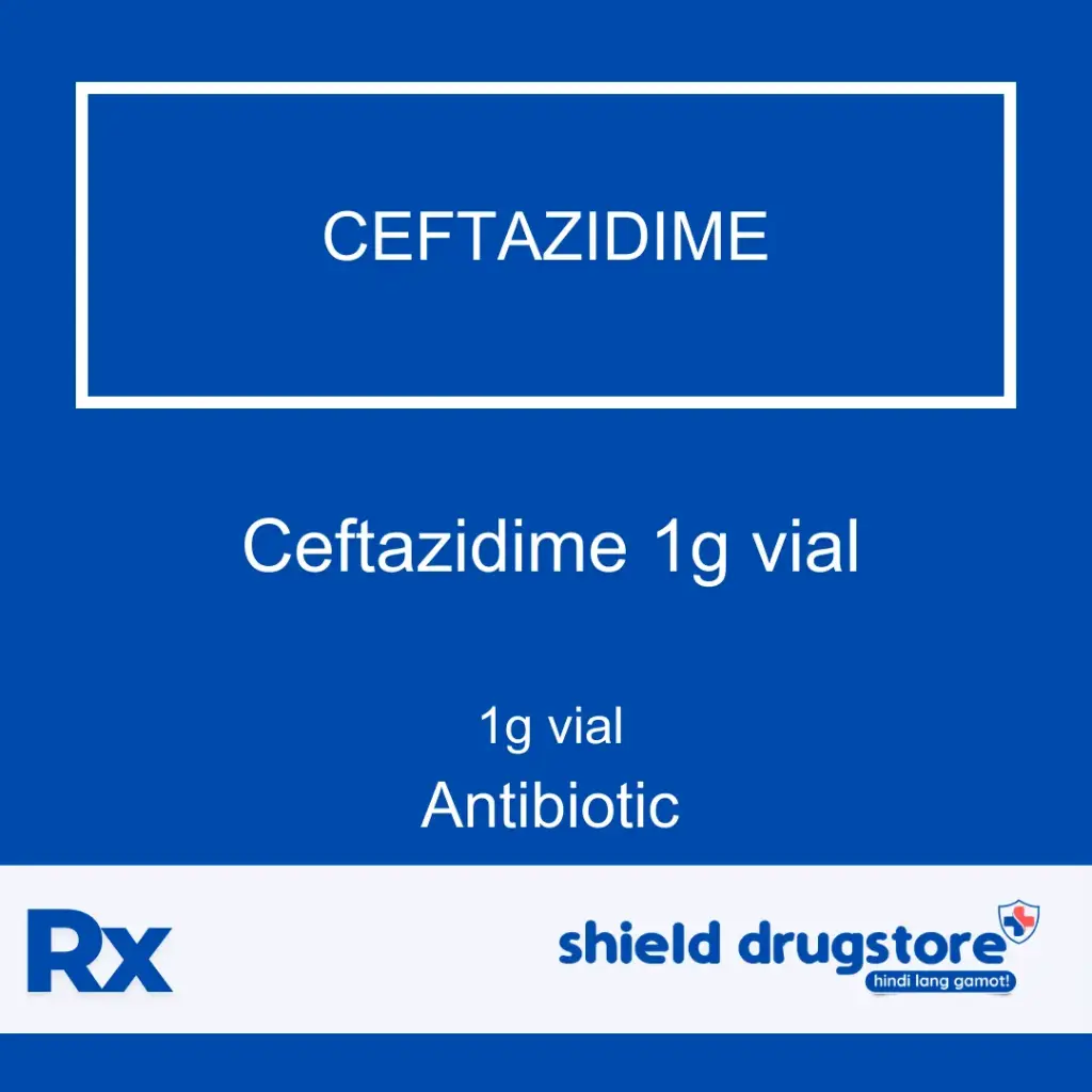 GN-CEFTAZIDIME 1G VL 
