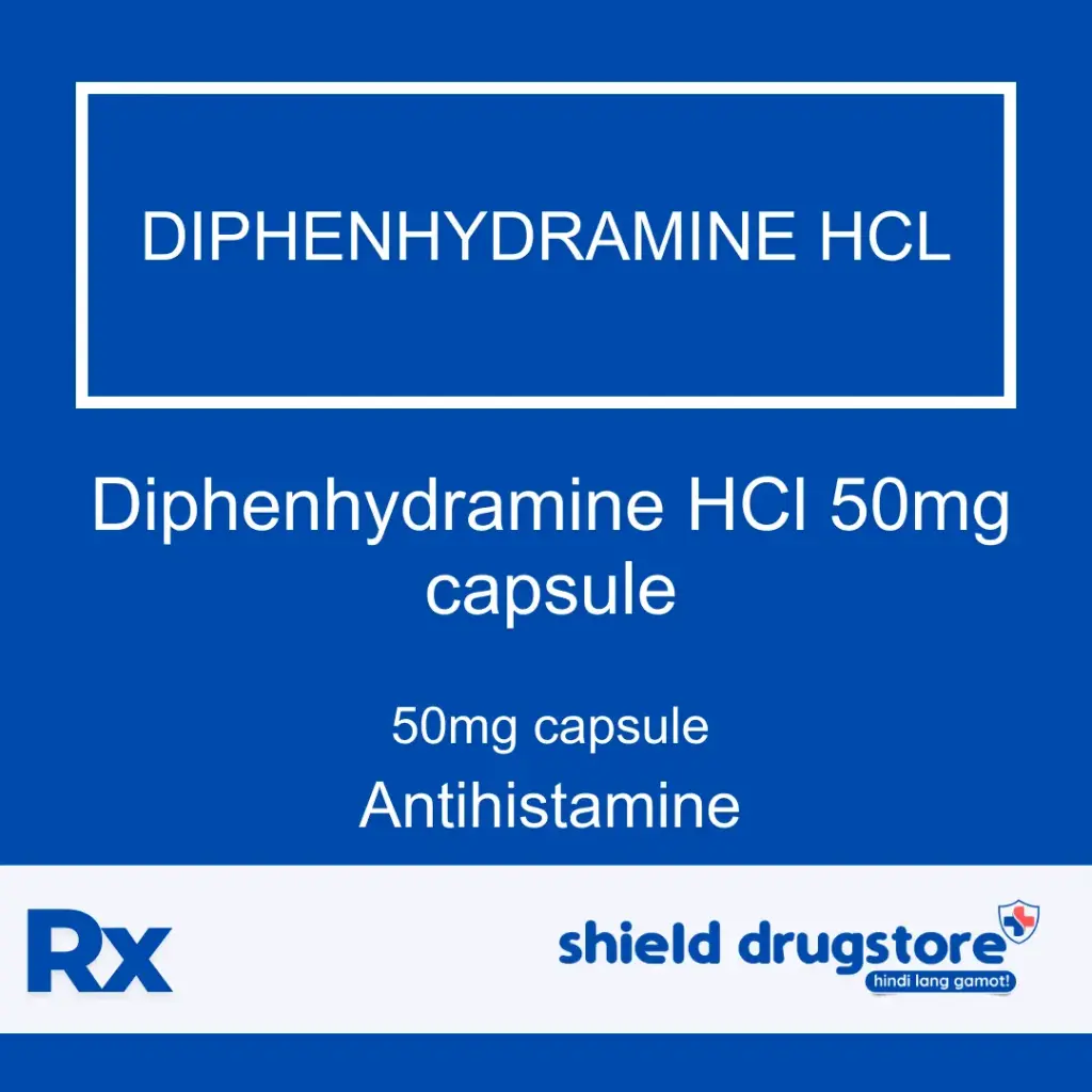 GN-DIPHENHYDRAMINE HCL 50MG/CAPSULE 