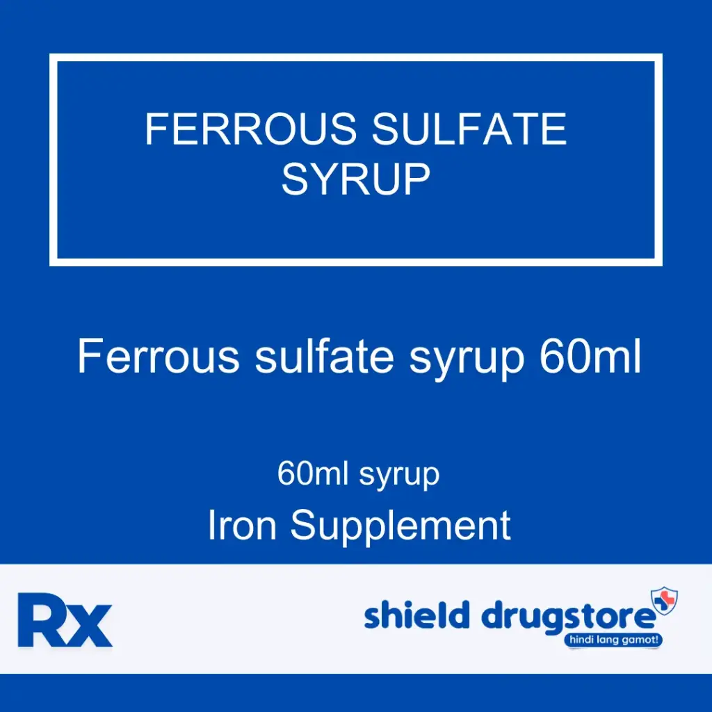GN-FERROUS SULFATE SYR 60ML 