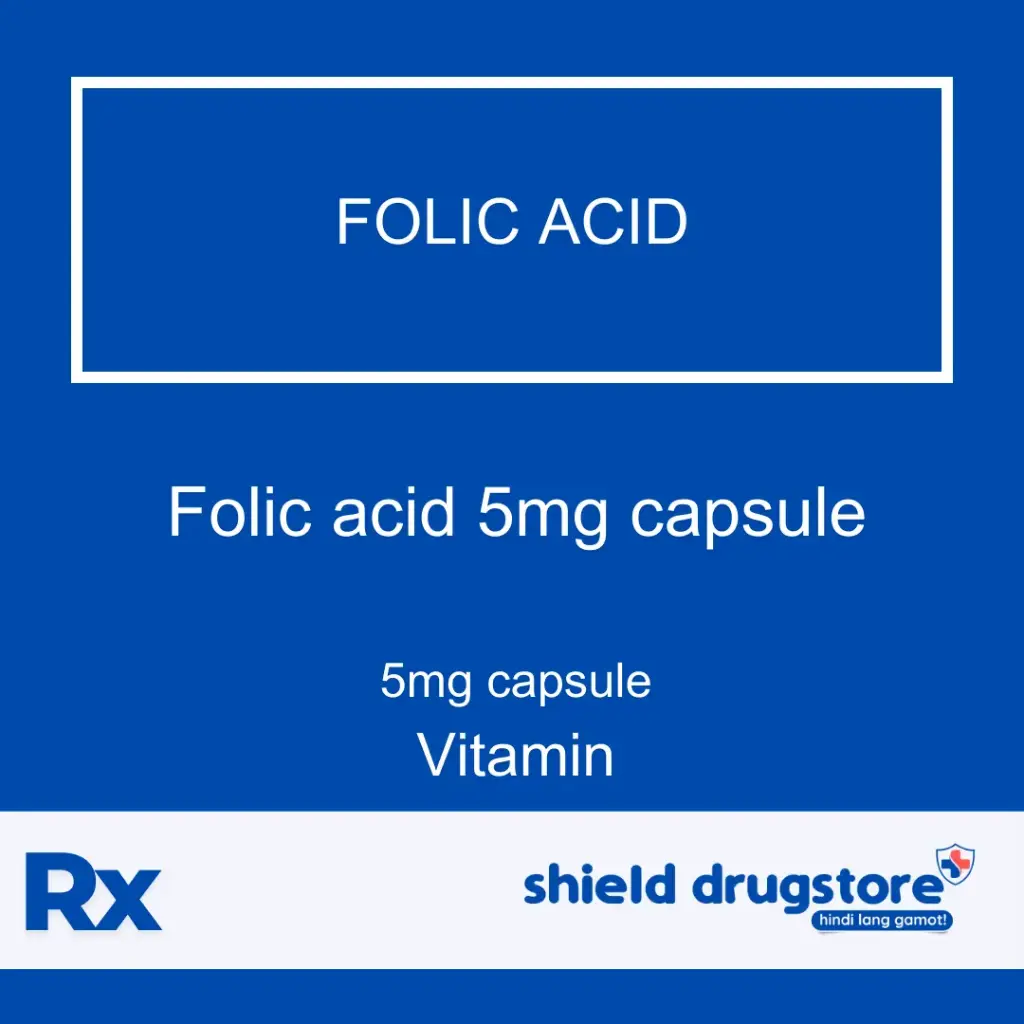 GN-FOLIC ACID 5MG CAP 