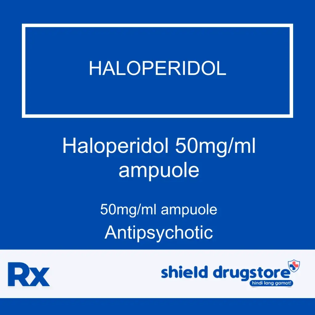 GN-HALOPERIDOL 50MG/ML AMP 