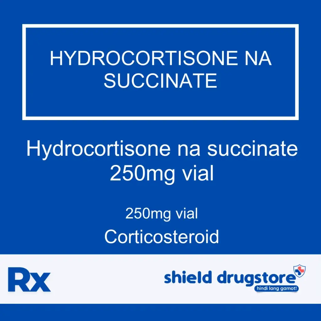 GN-HYDROCORTISONE NA SUCCINATE 250MG VL 