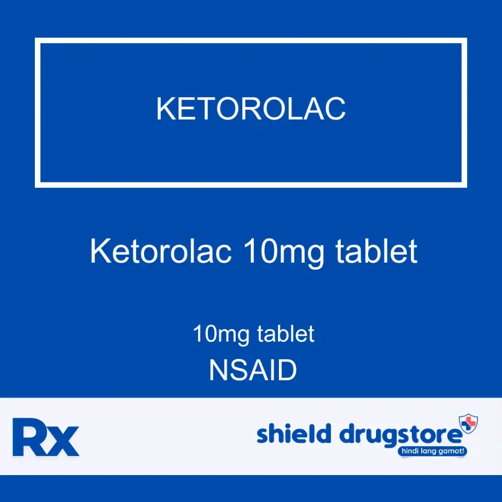 GN-KETOROLAC 10MG TAB 