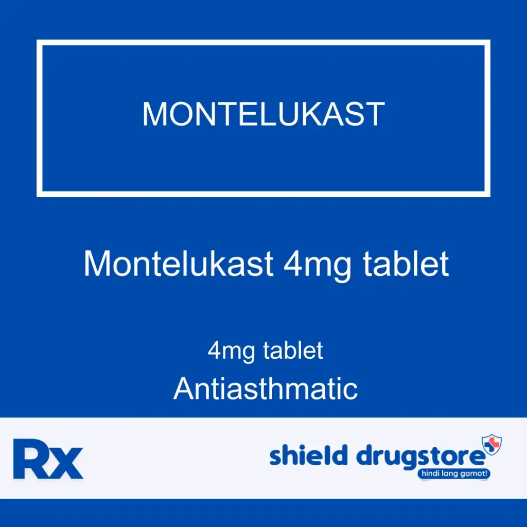 GN-MONTELUKAST 4MG TAB