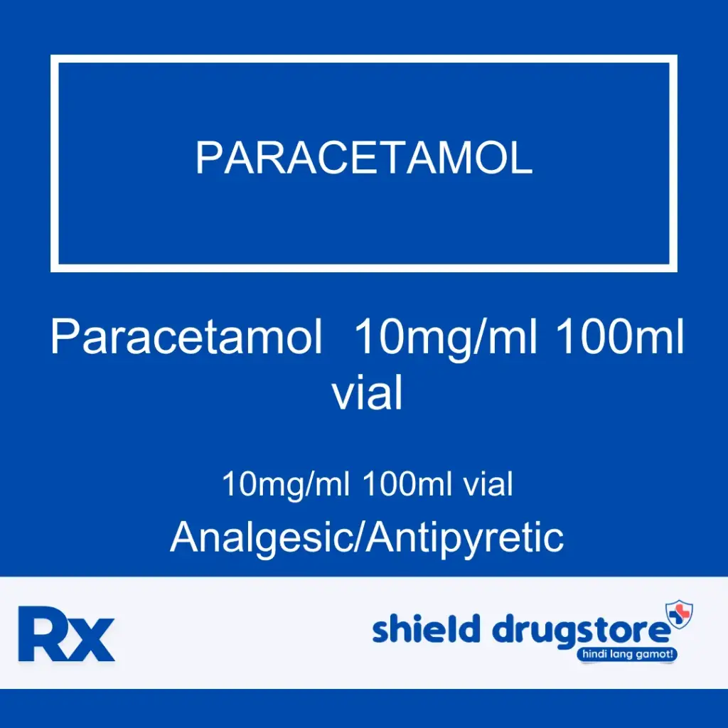 GN-PARACETAMOL 10MG/ML 100ML VIAL 
