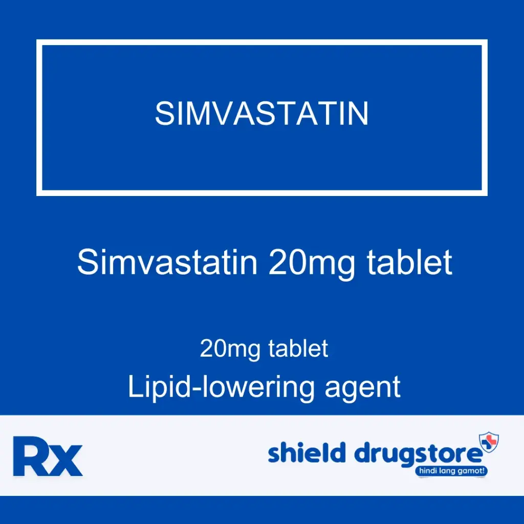 GN-SIMVASTATIN 20MG TAB 