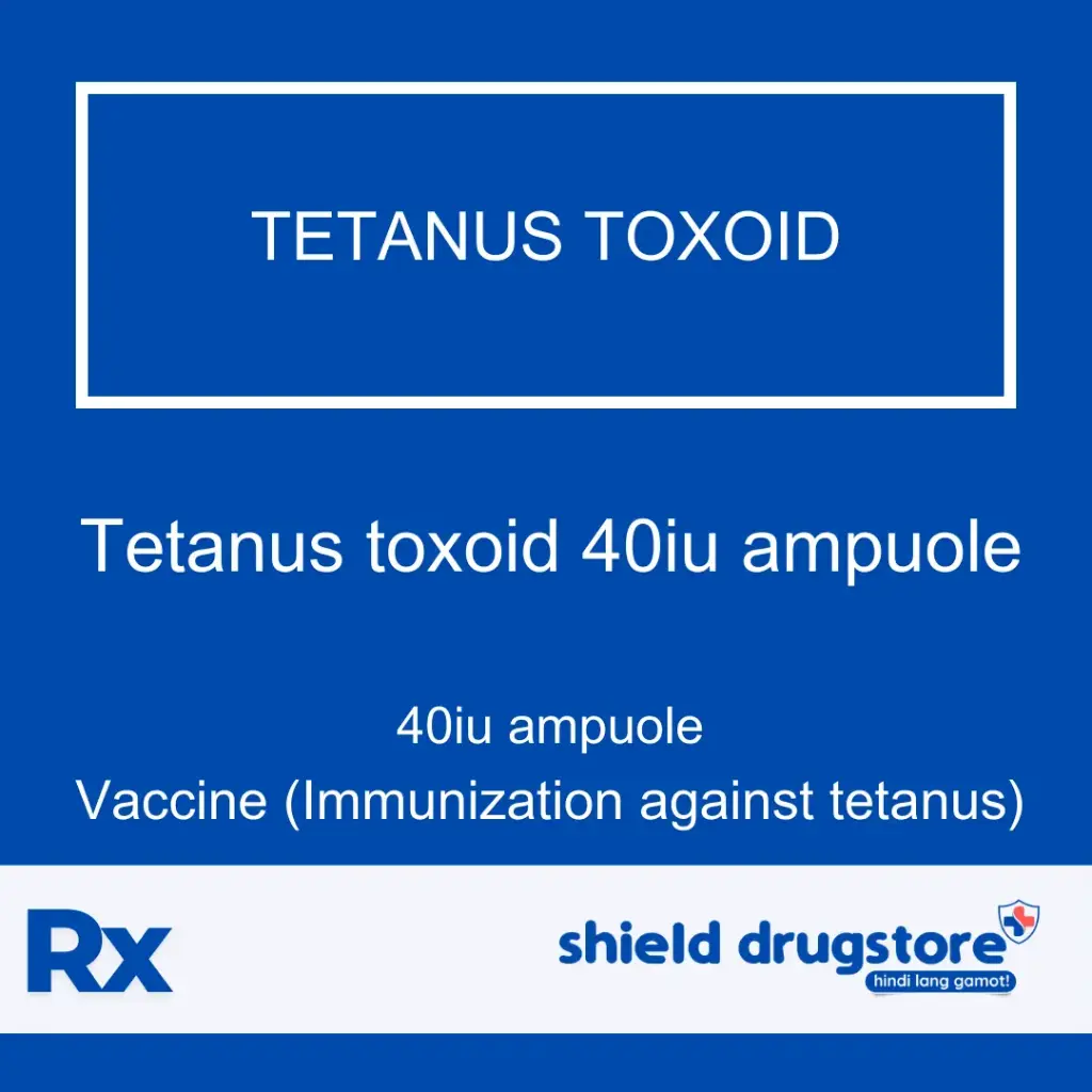 GN-TETANUS TOXOID 40IU AMP 