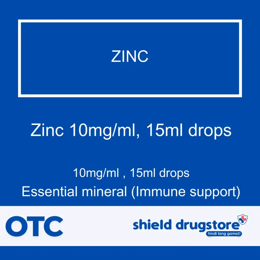 GN-ZINC 10MG/ML, 15ML DROPS 